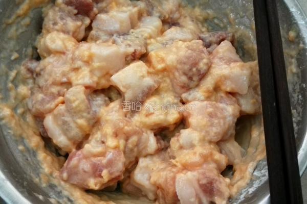 彩椒咕噜肉的做法图解5