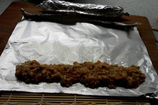 锡纸糯米肉肠(蒸屉版)的做法图解7