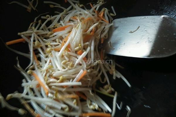 清炒绿豆芽的做法图解6