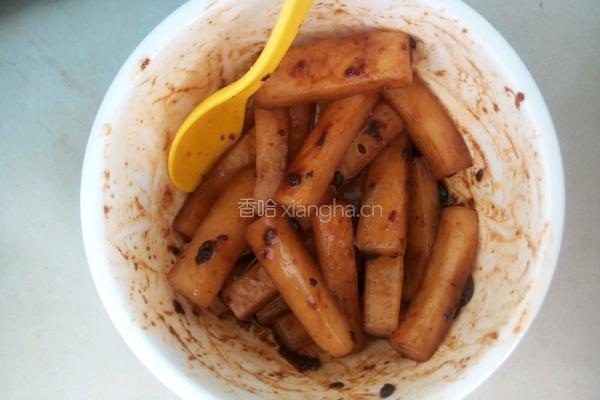 酱辣萝卜条的做法图解6