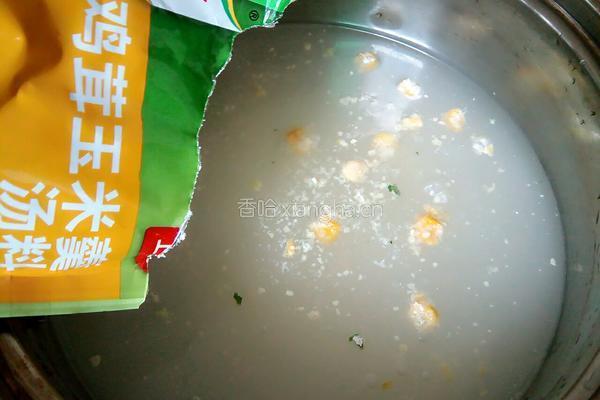 简易版玉米羹的做法图解4