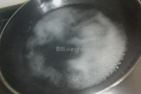 甜味泡粥的做法图解1