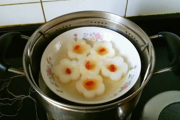 花样白萝卜蜂蜜盅的做法图解9