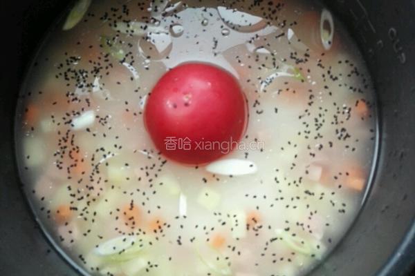 一颗西红柿饭的做法图解4
