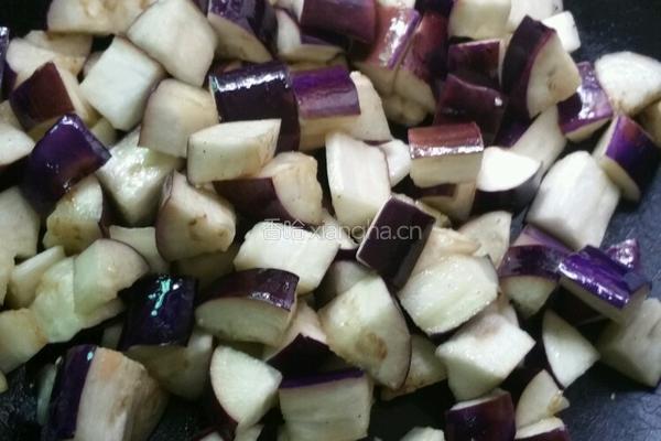 肉沫茄子的做法图解5