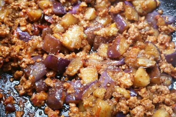肉沫茄子的做法图解10