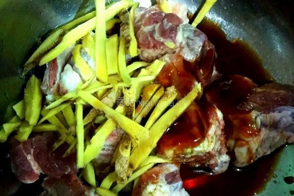 姜香排骨的做法图解3