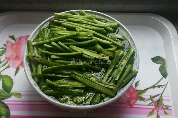 豆角丝炒肉的做法图解5