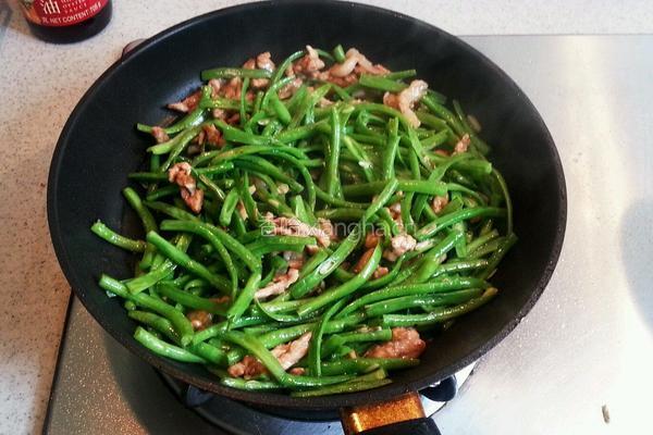 豆角丝炒肉的做法图解10