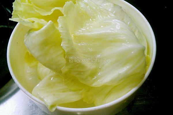 卷心菜包白条的做法图解6