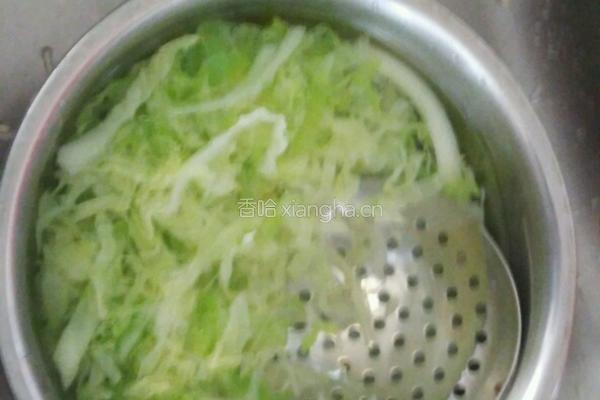 凉拌卷心菜的做法图解3