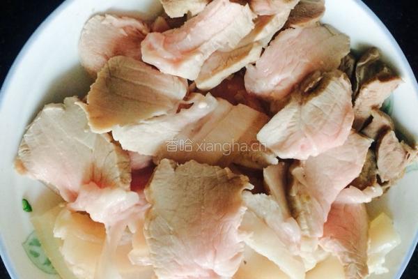 青椒回锅肉的做法图解5