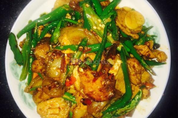 青椒回锅肉的做法图解13