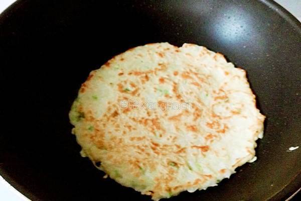  白萝卜丝蛋饼的做法图解9