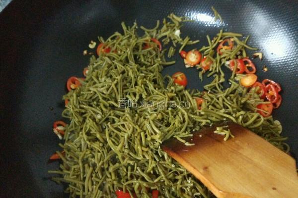 菱角菜的做法图解5
