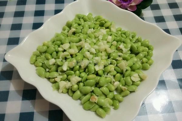 鲜猪肉蒸毛豆的做法图解6