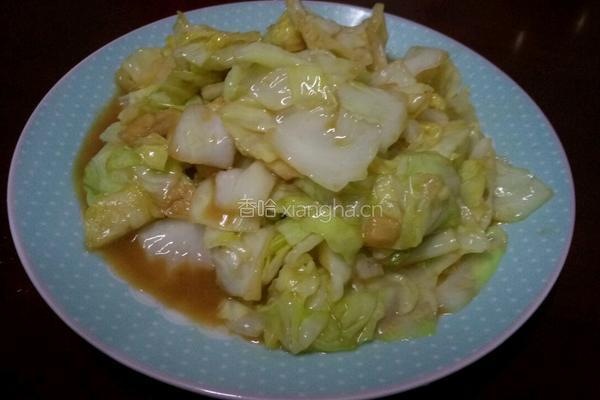 豆酱包菜