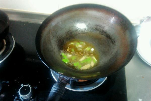 肉片炒豇豆角的做法图解2