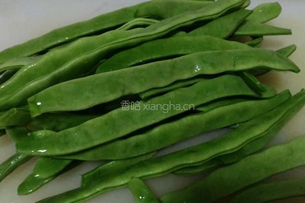 肉丝豆角丝的做法图解1