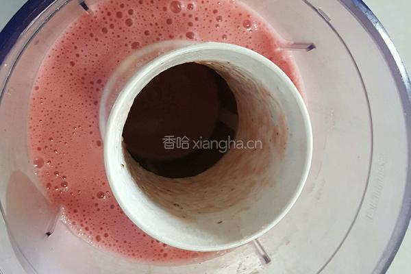 西瓜奶昔的做法图解4