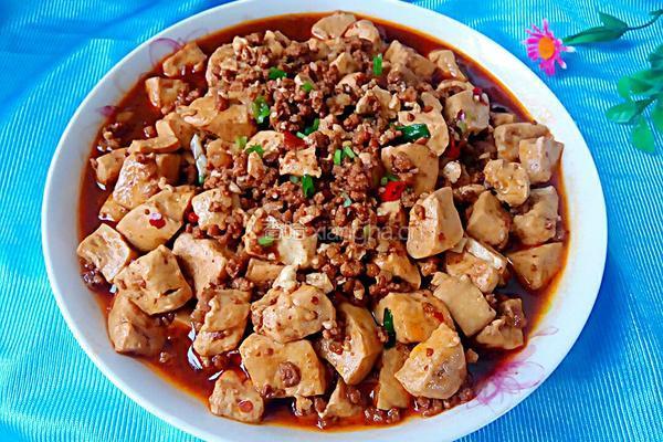 麻辣豆腐的做法图解8