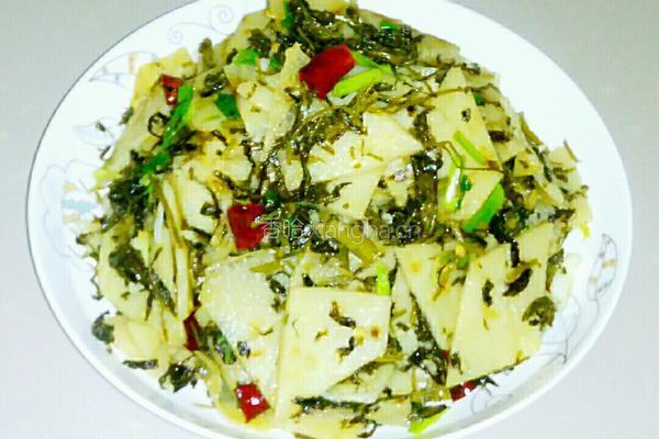 酸菜炒面皮的做法图解5