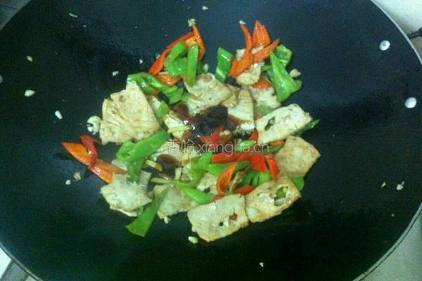 彩椒炒肉卷的做法图解8