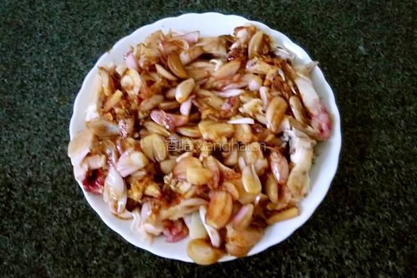 红葱头蒸鸡的做法图解8