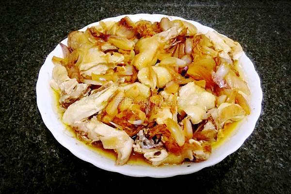红葱头蒸鸡的做法图解10