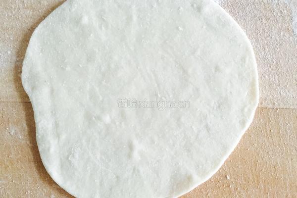 快手葱油饼的做法图解3