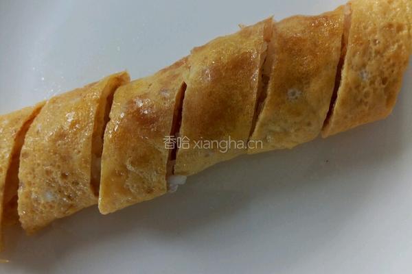 白萝卜蛋卷的做法图解10