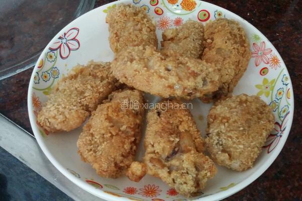 酥炸鸡翅中的做法图解5
