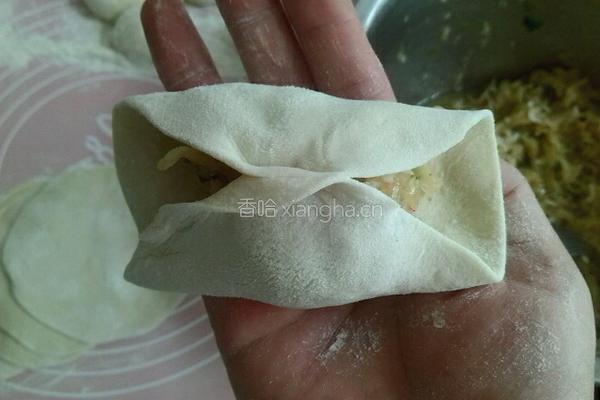 白萝卜虾米蒸饺的做法图解11