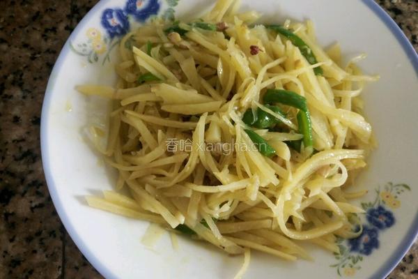 青椒土豆丝