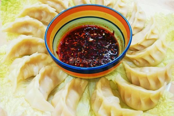 白菜猪肉蒸饺的做法图解7
