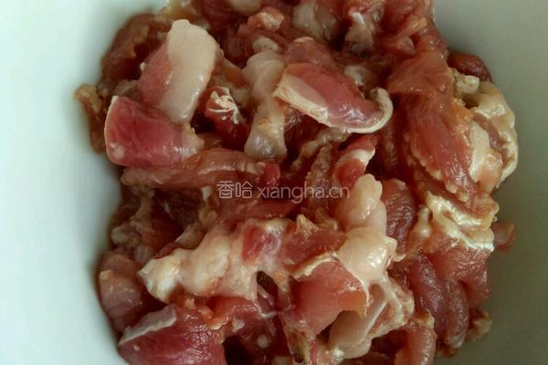 农家炒肉的做法图解2