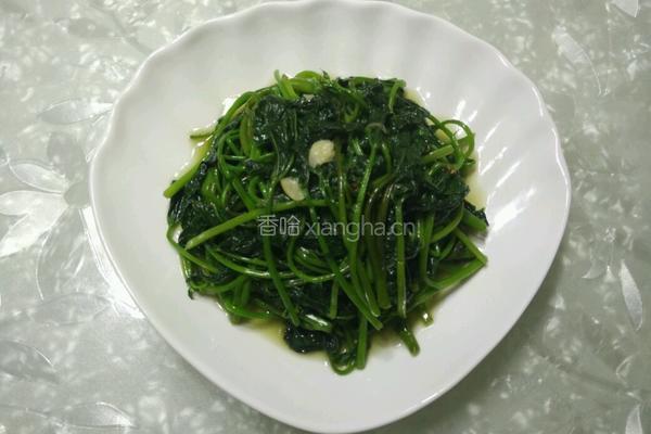清炒红苕叶