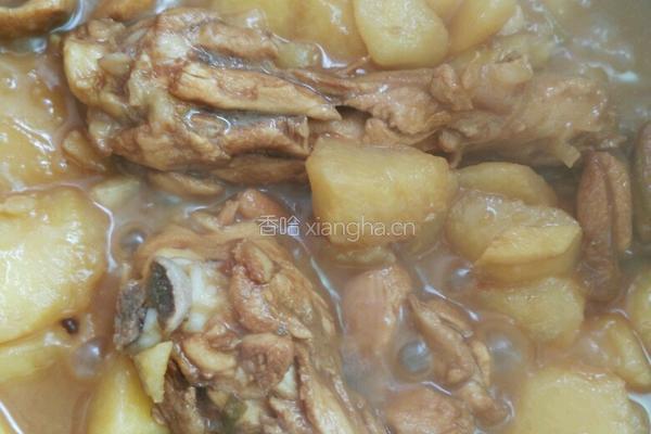 土豆焖鸡腿的做法图解14