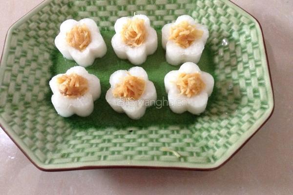 白萝卜干贝盅的做法图解5