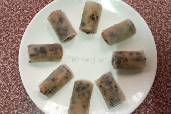白萝卜鸡肉卷的做法图解9