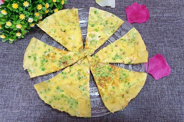 彩椒鸡蛋饼的做法图解8