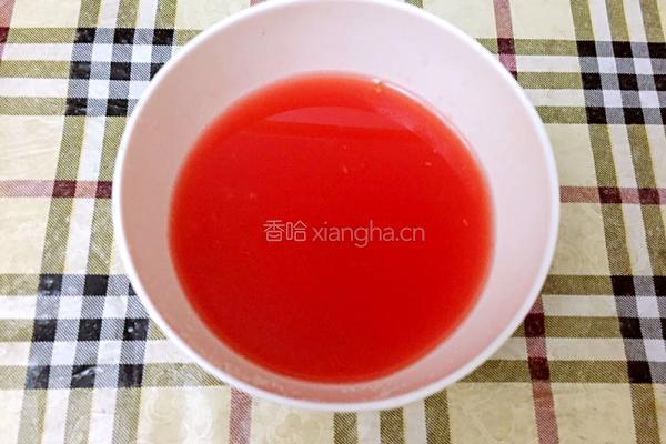 西瓜牛奶冰棍的做法图解5