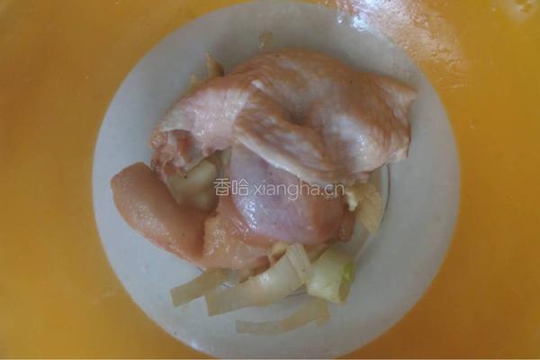 鸡腿包饭的做法图解3