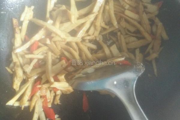 素炒面筋的做法图解5