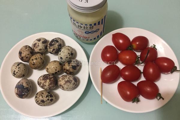 圣女果蘑菇蛋的做法图解1