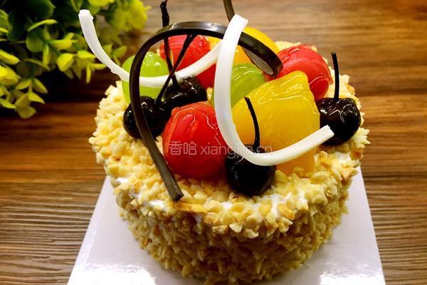 圣女果水果蛋糕的做法图解7
