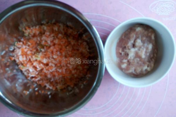 猪肉白萝卜蒸饺的做法图解8