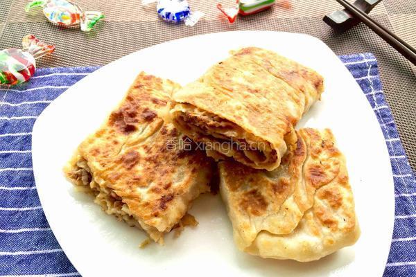 羊肉大葱肉饼的做法图解10