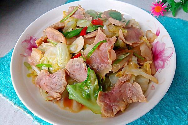 咸肉干锅卷心菜的做法图解11
