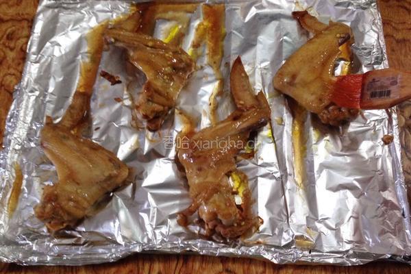 香辣烤鸡翅的做法图解8